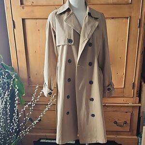 12th Tan Trench Coat Size S NWOT